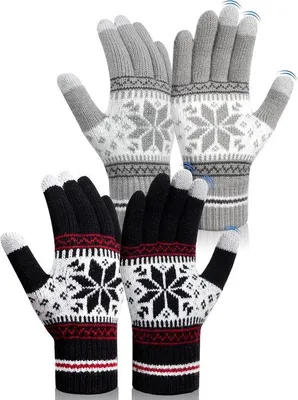 Obrázok produktu pre Teplé zimné rukavice s fleecovou podšívkou, vhodné na šport, prácu, šoférovanie a snowboarding