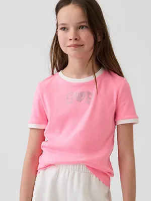Produktbild von GAP Kinder-T-Shirt mit Logo, Größe M