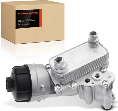 Image de Frankberg 1x Refroidisseur d'huile + Filtre à huile pour Fiat 500L 500X Bravo II Doblo Tipo Opel Combo 1.6L