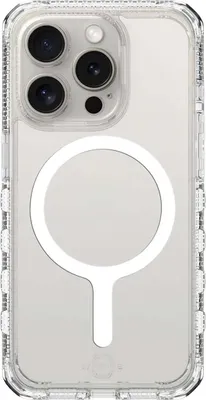Produktbild von Itskins, Supreme R Clear MagSafe verstärkte Hülle für Apple iPhone 15 Pro, Transparent