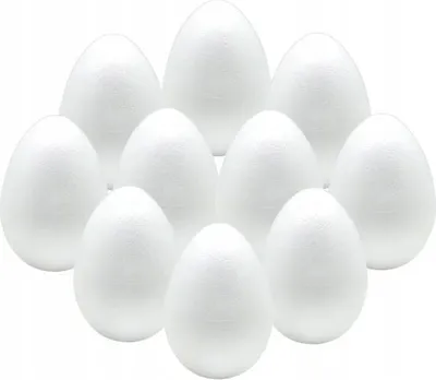 Image de oeuf décoratif en polystyrène de 6 cm