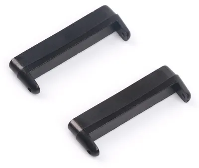 Produktbild von Fitbit Versa 4 / Sense 2 Metall Armband Uhr Adapter Zubehör Schwarz Smart Watch