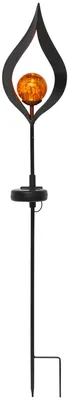 Produktbild von Star Trading 480-93, Leichte Dekorationsfigur, Schwarz, Ambiente, IP44, 1 Glühbirne(n), LED