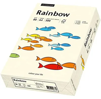 Obrázek produktu pro Papyrus kopírovací papír Rainbow light chamois DIN A4 80g 500 listů