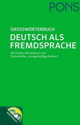 Produktbild von PONS Großwörterbuch Deutsch als Fremdsprache