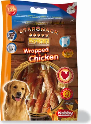 Obrázok produktu pre Nobby STARSNACK Kuracie mäso na grile 12,5 cm, 113 g