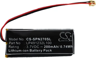 Obrázek produktu pro TECHTEK Baterie kompatibilní s [Sony] PSP-N270, PSP-N270G nahrazuje LP491232L100