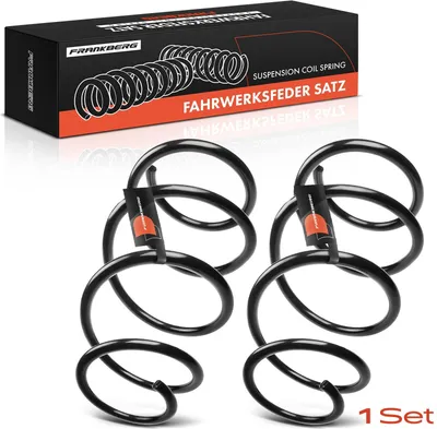 Produktbild von Frankberg 2x Fahrwerksfeder Vorderachse  für Renault Laguna II BG0/1 BG0/1_ KG0/1 KG0/1_ 2001-2007