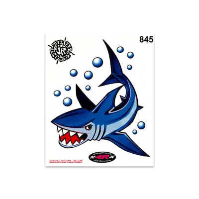 Image de Autocollant Requin 14 x 16 cm