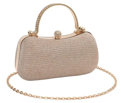Immagine prodotto di RPAEOY Pochette da sera da donna, piccola, elegante, con paillettes, ideale per matrimoni e abiti da sposa