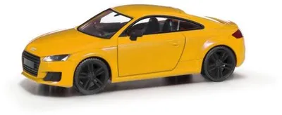 Produktbild von Herpa 028356-002 - 1/87 Audi TT Coupé, vegasgelb/schwarz - Neu