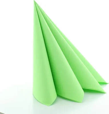 Produktbild von Sovie HORECA Serviette in Apfelgrün aus Linclass® Airlaid 40 x 40 cm, 50 Stück