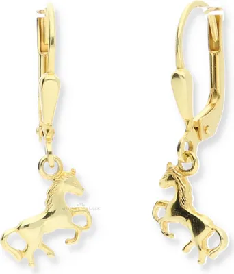 Produktbild von JuwelmaLux Ohrringe Kinder 333 Gold Pferde JL14-06-0122