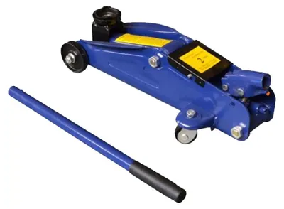 Immagine prodotto di Cavalletto sollevatore, design piatto, capacità di sollevamento 2 tonnellate, colore blu