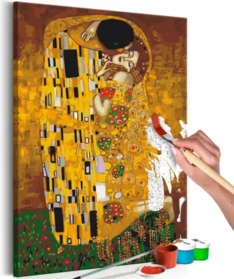 Obrázok produktu pre Netkaná maľba podľa čísel - Klimt: Ľudia n-A-1059-e-a