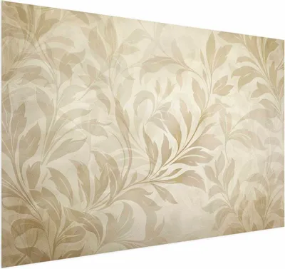 Produktbild von Posterpapier Poster - Sand-colored Leaves and Vines 90x60 cm Blätter f-H-10020-ao-a