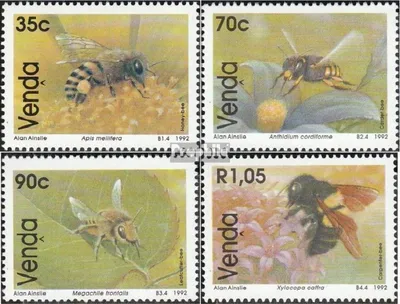Produktbild von Briefmarken Südafrika - Venda 1992 Mi 237-240 (kompl.Ausg.) postfrisch Bienenarten