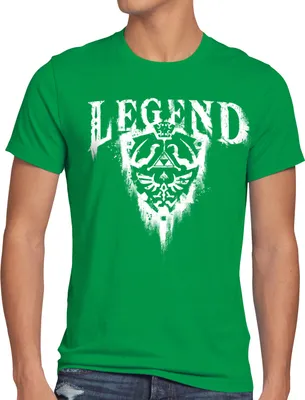 Produktbild von BaumwolleCloud Link Legend Herren T-Shirt 8-Bit  n64