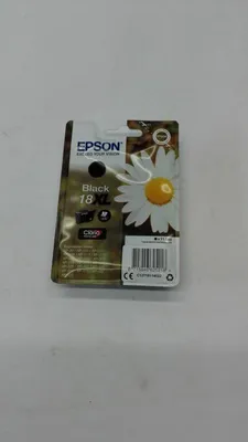 Produktbild von Epson Daisy 18XL Gänseblume Claria Home Single Black Tinte, High (L) Yield, Schwarz, Tinte auf Pigmentbasis, 11,5 ml, 1 Stück(e), 470 Seiten