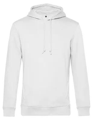 Produktbild von B&C - Kapuzenpullover Baumwolle aus biologischem Anbau für Herren FK150 (S) (Weiß)