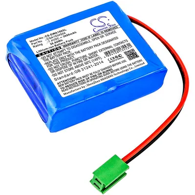 Zdjęcie produktu dla TECHTEK Bateria kompatybilny z [Wheel Alignment system] CEMB DWA 1000, CEMB DWA1000, kompatybilny z [CEMB] DWA 1000 wheel zastępuje CGA103450A, komp