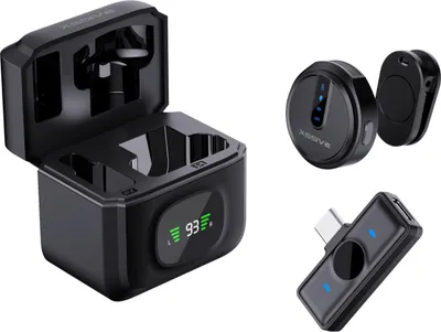 Immagine prodotto di Microfono wireless Xssive - compatibile con i dispositivi USB-C - wireless e compatto