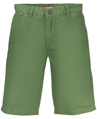 Produktbild von Grüne Herren Bermuda-Shorts aus Norwegen: Chino-Stil mit Stickerei