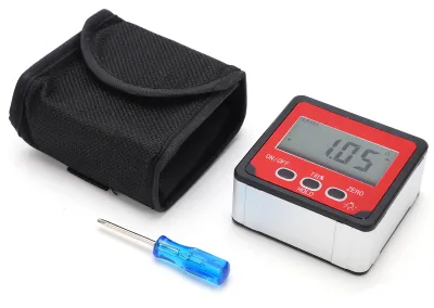 Obrázek produktu pro Magnetický digitální nivelační a úhloměr, digitální sklonoměr a úhloměr, měřicí přístroj