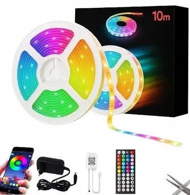 Obrázek produktu pro K&M W119 LED pásek RGB 10m Bluetooth ovládaný aplikací