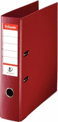 Produktbild von ESSELTE Ordner A4 7,5cm bordeaux Ordner PlastikHebelmechnik Schlitzen