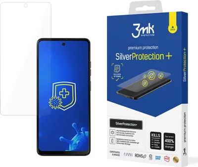 Produktbild von 3mk Display Antimikrobielle Schutzfolie SilverProtection+ für Motorola Moto G04s 0,21mm Self-Heal