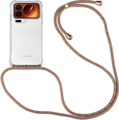 Produktbild von Handykett für Xiaomi 17 Pro Hülle mit Kordel Handyhülle mit Band in Rainbow