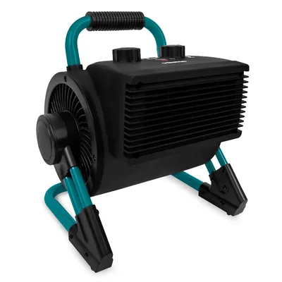 Produktbild von Vonroc Pro Elektrische Heizung - Heizlüfter - Garagen- & Werkstattheizung - 1350W/2000W - Keramik - 2 Heizstufen & Kühlgebläse - Thermostat - Mit 90°-Neigungsfunktion - 20m2