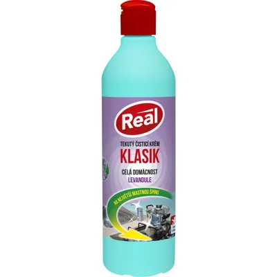 Image de Nettoyant Real Klasik, universel, crème, 600 g, lavande