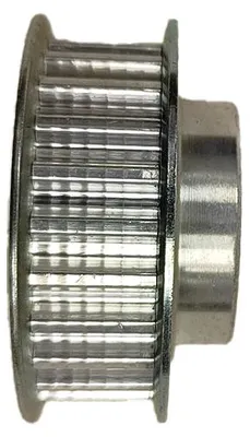 Zdjęcie produktu dla Koło pasowe zębate, szerokość: 5 mm, 24 zęby, pasek 10 mm, aluminium, T5, Ozdowski