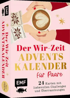 Produktbild von Adventskalender-Kartenset: 24 x Wir-Zeit für Paare