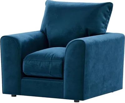 Produktbild von SLF24 - Sessel Dillon Velvet - dunkelblau - Kronos 9