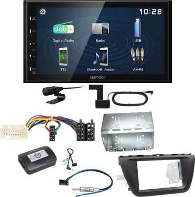 Produktbild von Kenwood DMX129DAB DAB+ Bluetooth USB Einbauset für Suzuki SX4 S-Cross