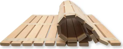 Produktbild von Blumenberg Fußmatte / Rollrost aus Rot-Erle 100 x 60 cm