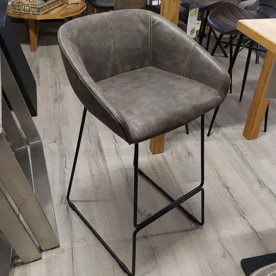 Produktbild von Barhocker Stoff und Metall