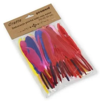 Produktbild von Piórka lotki mix 10-15cm 50szt