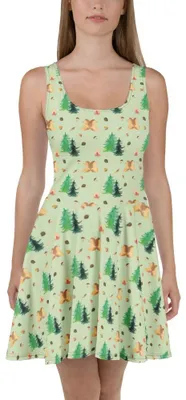 Produktbild von Mr. & Mrs. Panda Kleid Igel händchenhaltend M - Grün - Geschenk, Sommerkleid, Love, Hochzeit, A-Linien-Kleid, Damen-Sommerkleid, Kurzes, Damenkleid, Freundin, Verknallt