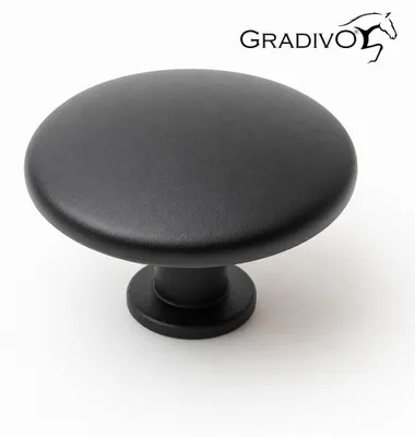Produktbild von Möbelknopf Schrankknopf Schubladenknopf 158 Schwarz