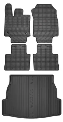 Obrázok produktu pre Gumové autokoberce SolidPRO + vaňa kufra DryZone pre: Toyota RAV4 V 2019-2026 SUV 5 ks