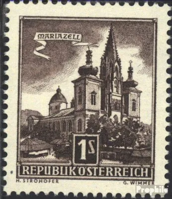 Produktbild von Briefmarken Österreich 1957 Mi 1035 (kompl.Ausg.) postfrisch Freimarken