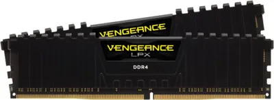 Zdjęcie produktu dla Corsair Vengeance LPX , 32 GB, 2 x 16 GB, DDR4, 3600 MHz, 288-pin DIMM, Czarny