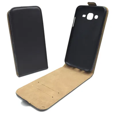 Image de Étui de protection pour téléphone portable Samsung Galaxy J5, couleur noire