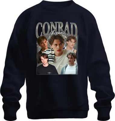Produktbild von Conrad Fisher Vintage 90er The Summer I Turned Pretty Uni Sweatshirt Pullover, Navy, XL