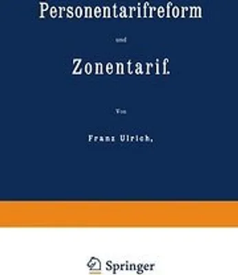 Immagine prodotto di Personentarifreform und Zonentarif