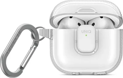 Obrázek produktu pro Etui Uniq Glase Pro Do Airpods 4 - Przezorczyste